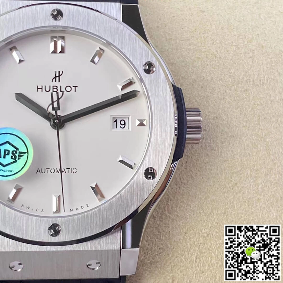 Hublot Classic Fusion 542.NX.2611.LR 42MM APS Factory 1:1 Best Edition Replica Watch Black Strap